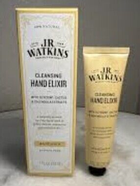 JR Watkins Cleansing Hand Elixir Nourishing Hand Treatment NIB 30ml - Mandarin
